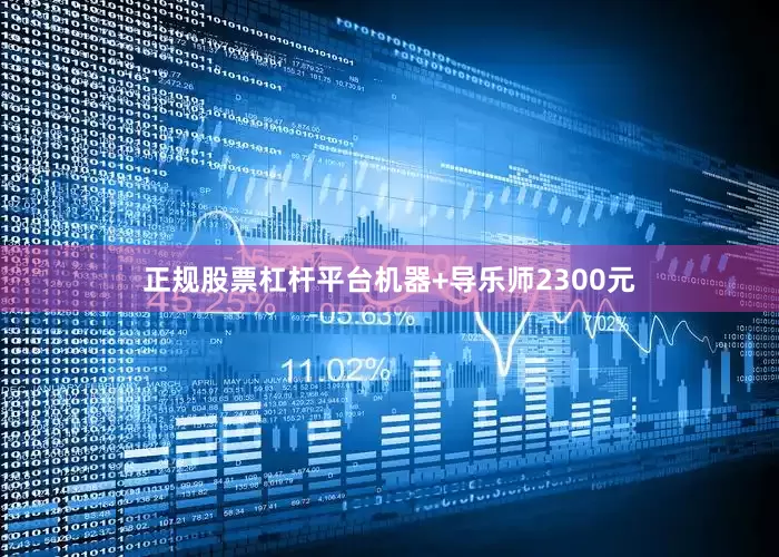 正规股票杠杆平台机器+导乐师2300元